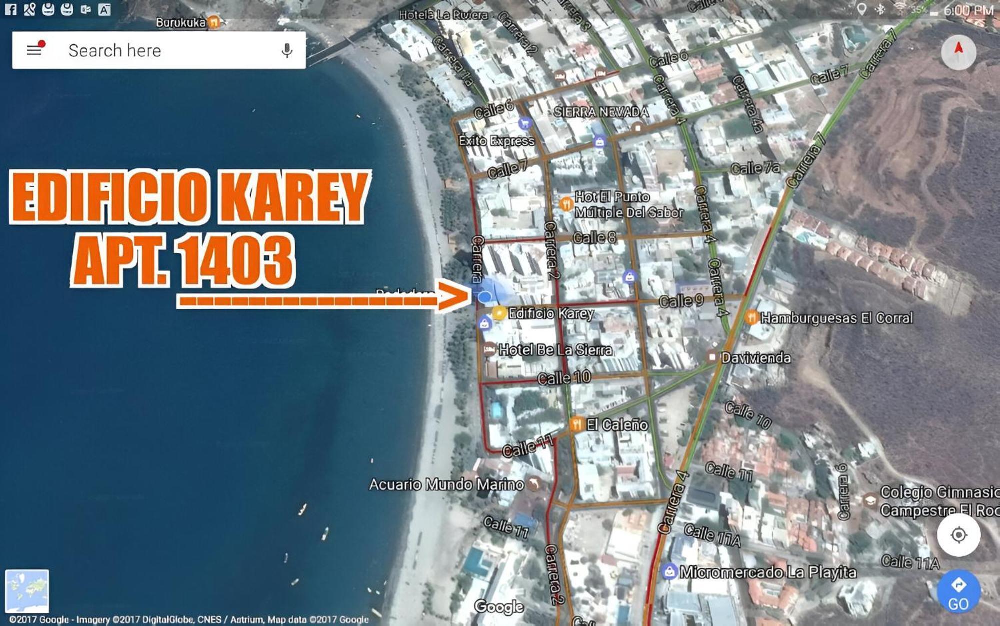 Apartamento 1403 Edificio Karey El Rodadero Santa Marta  Esterno foto